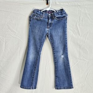 Place Girls' Blue Flare Jeans